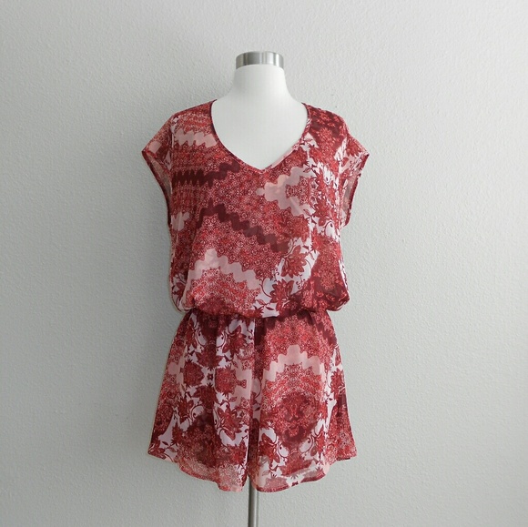 SALE!!!  💕HP💕  NWOT SMYM Happy Henna Romper - Picture 4 of 6